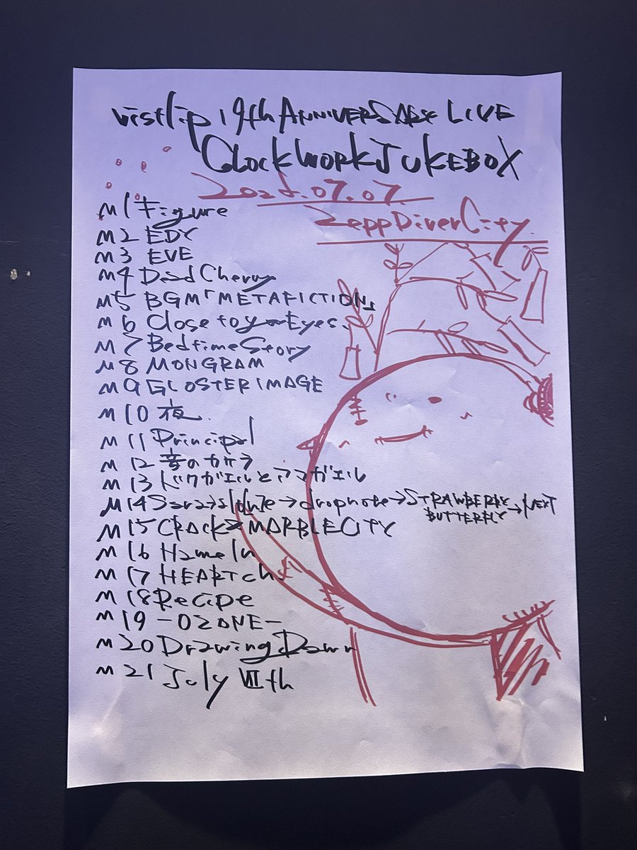 Sweetcandy07051's tweet photo. 2026.07.07 vistlip 19th Anniversary LIVE [CLOCKWORK JUKEBOX]

19周年もお祝いすることができました
ジュークボックスを活かした演出が
とても良かったしセトリも最高でした
メドレーで過去のMV流れてalo[n]eで涙

昔もカッコ良いけど今が1番カッコ良いよ
幸せな時間をありがとう
vistlip愛してる https://t.co/Oge87N8LjN