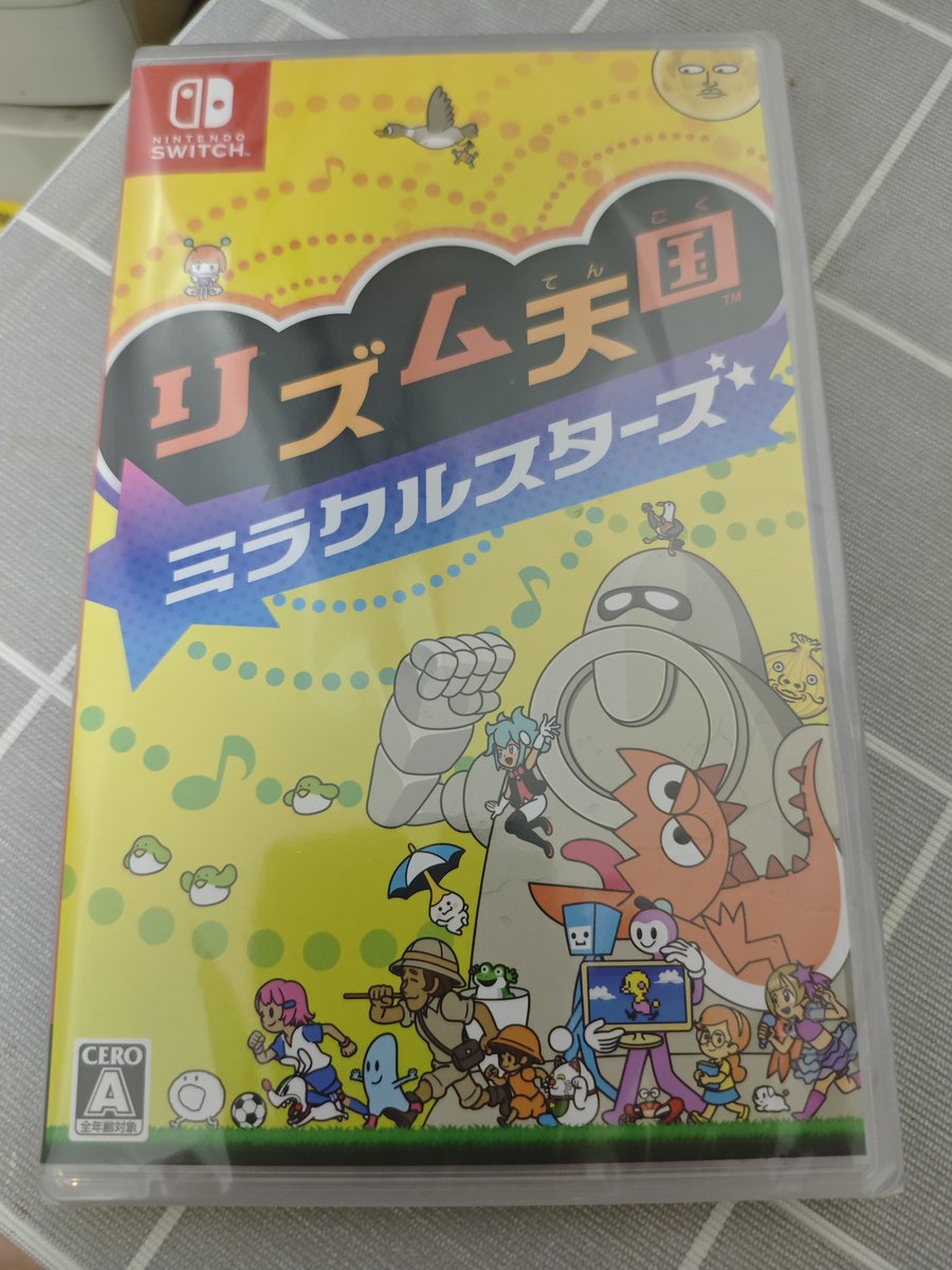 _ShadowRabbit's tweet photo. ついに『リズム天国』が遊べるようになった！ https://t.co/aL4qz70sup