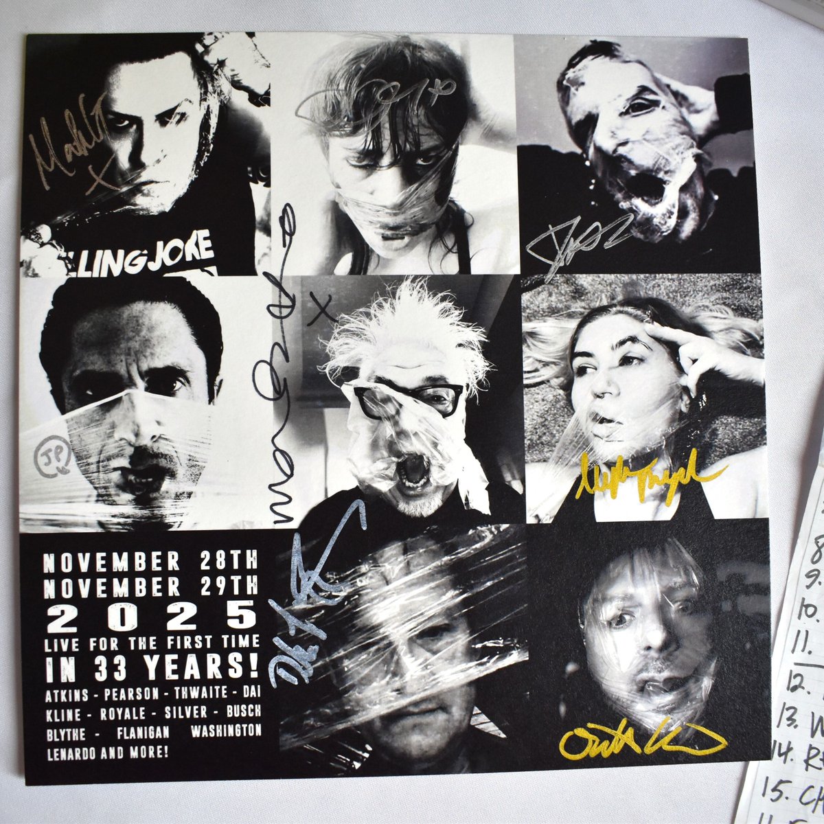 ppimchicago's tweet photo. 3+ decades after its release, Extremities returns in a live collector's edition created by Martin Atkins
Featuring:
Leyla Royale
Randy Blythe
Justin Pearson
Tara Busch
Orville Kline
Dirk Flanagan
&amp; Mark Gemini Thwaite

More information at:
https://t.co/Wob43AyA4B

#killingjoke https://t.co/c9R4jc7hvV