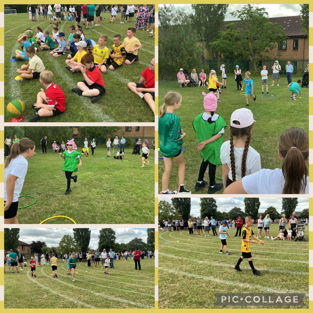 FairfieldP39708's tweet photo. Year 3 had a great morning taking part in Sports Day! It was wonderful to see so many adults supporting their children 🙂 It was lovely to see how much encouragement the children gave each other and celebrated every achievement! https://t.co/jGh8n6x8Nh
