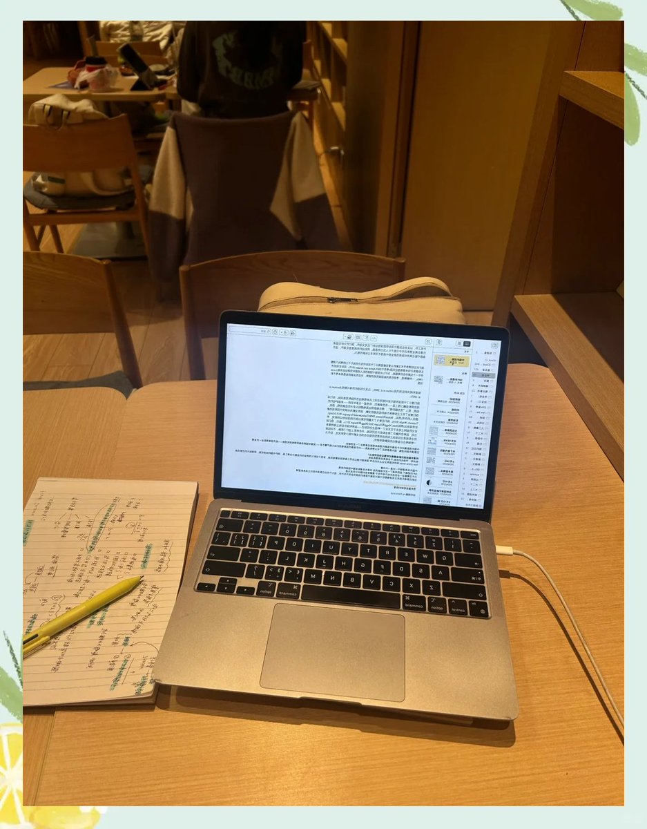 AnnaAazar's tweet photo. Just found my old high school notebook today—pages full of messy doodles and silly plans, now next to my work laptop and a coffee mug. Life really did turn out better than I imagined!， https://t.co/3WxuolyauE