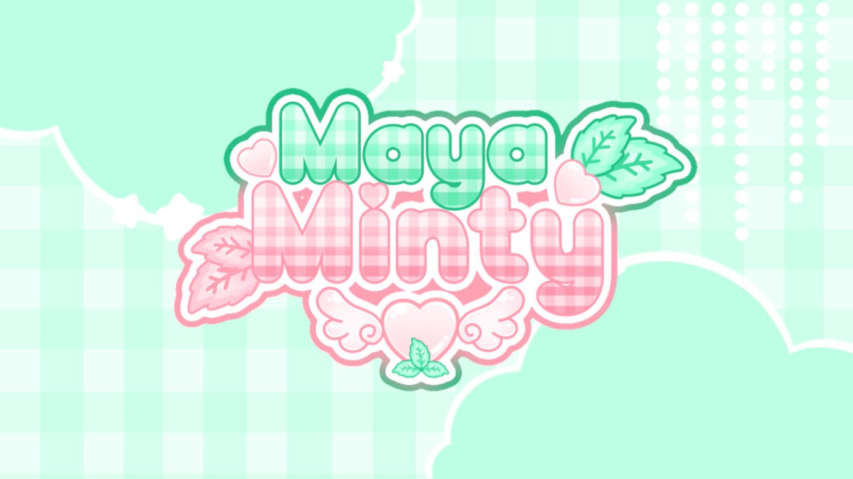 MayaMinty's tweet photo. Made myself a lil design for a new header banner, it came out super cute! 🍃 https://t.co/W1IQHWSv37