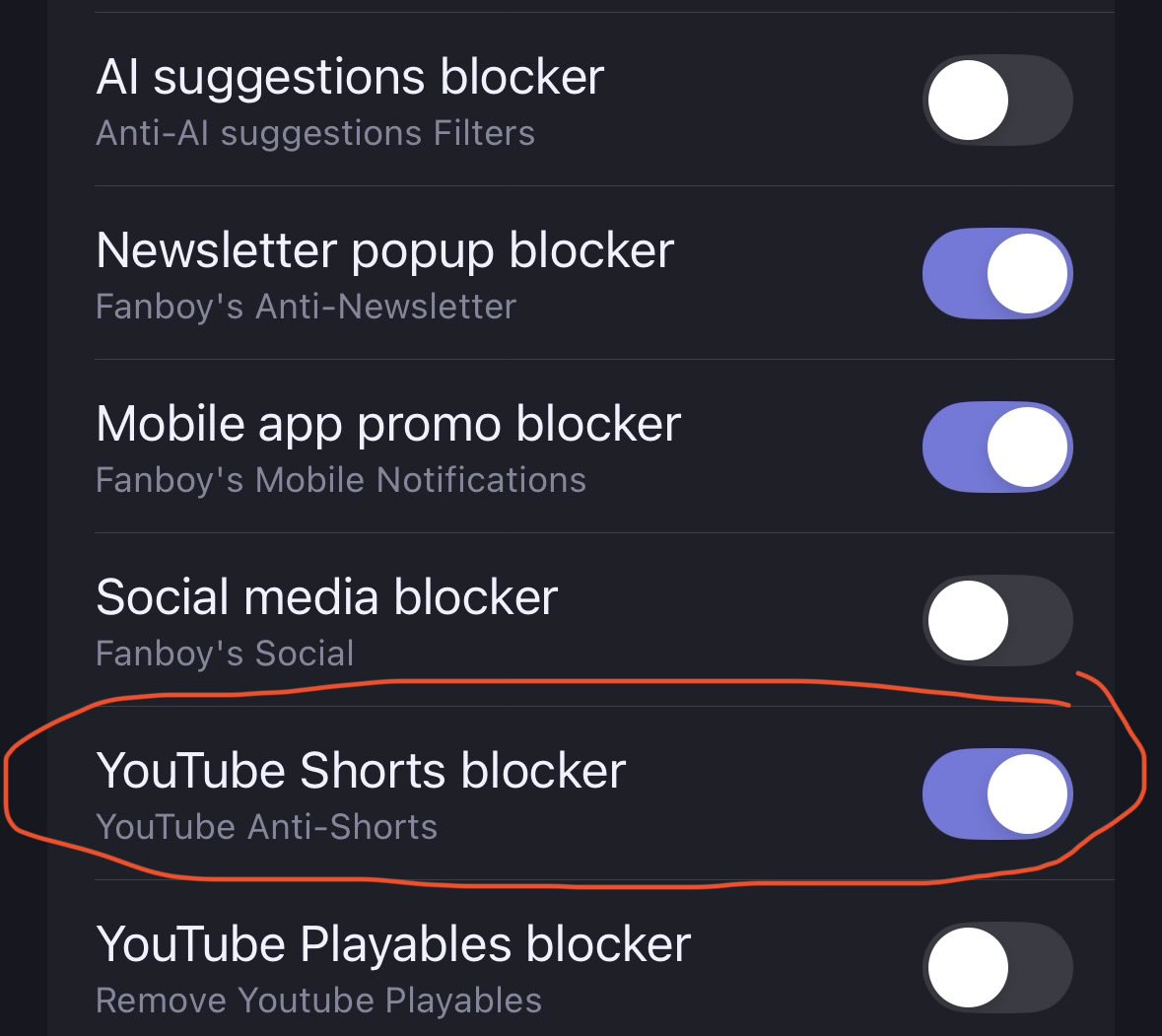 brave's tweet photo. @Dexerto You can block these in our browser!

Just go to Settings > Shields > Content Filtering and enable “YouTube Shorts blocker” https://t.co/AS1ZlFmOUl