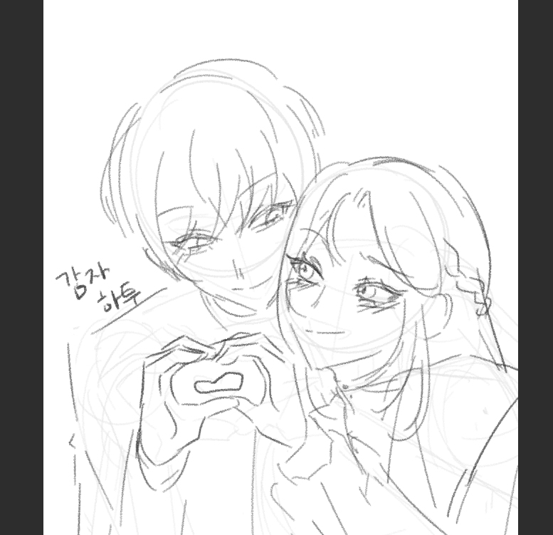You_A_nd_4ever's tweet photo. 자기 전에 낙서하나라도 https://t.co/d7kLLAoB3h