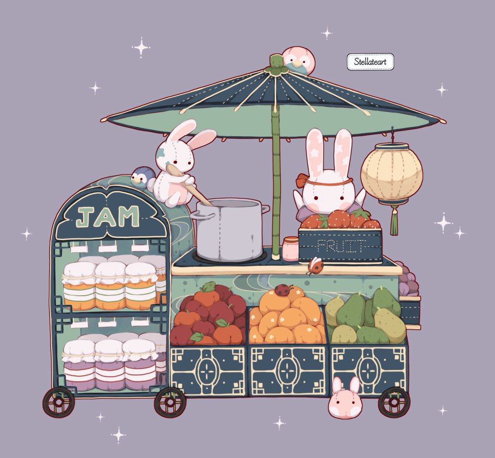 Stellateart's tweet photo. 🍎A little fruit stand 🍊 https://t.co/Sw4lFyVgqE
