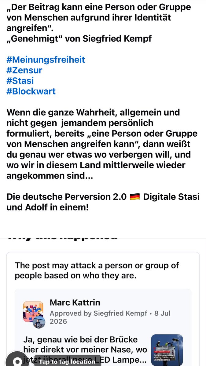 outsiderblog_de's tweet photo. #Meinungsfreiheit #Zensur #Stasi #Blockwart https://t.co/Rfdyc0XxeV