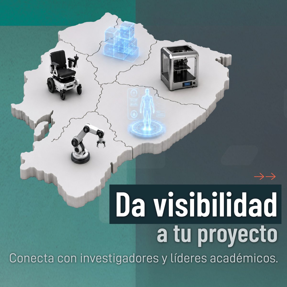 Caces_Ec's tweet photo. 🖲️Si desarrollas proyectos de investigación, innovación o buenas prácticas en la formación técnica y tecnológica, el #Etech2026 es tu espacio.

Postula hasta el 15 de julio a:
✅Foro de Experiencias de Investigación
✅Feria de Innovación

 Ingresa ➡️https://t.co/1Nb5kgu6xB https://t.co/LIF6ZGa0wS