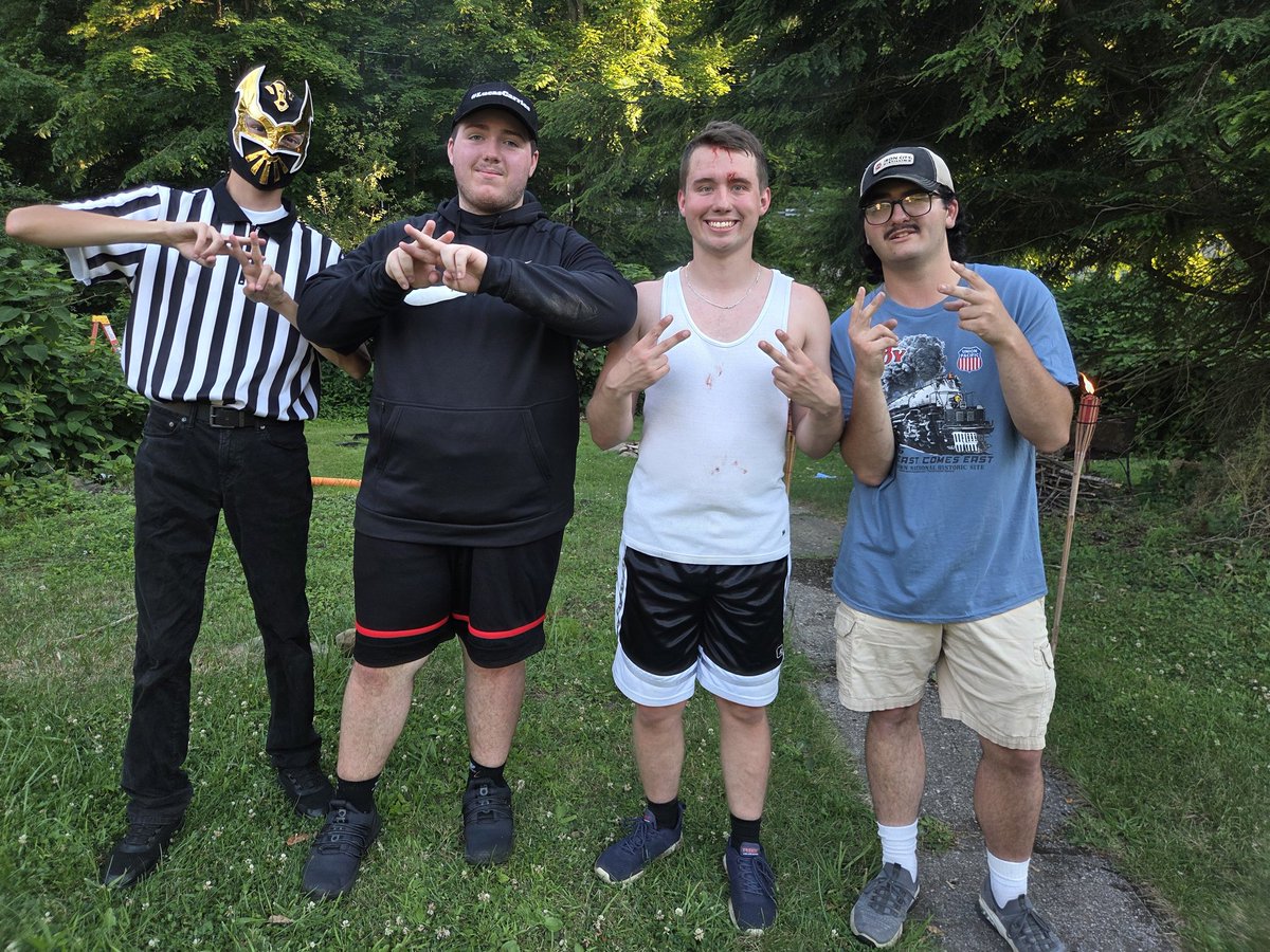 AustinCairns412's tweet photo. In one month a new era of 2 Jagoffs will begin! Until then here's a look back on our recent final chapter! Sometimes brothers fight, but in the end respect always prevails. 🤝 @2Jagoffs https://t.co/yYU9zp3Mei