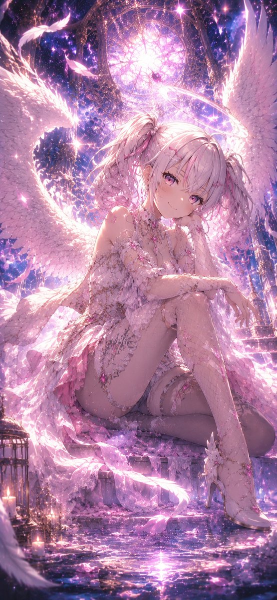 yanagine2525's tweet photo. #にじさんじ #AIイラスト #イラスト #ファンアート
#天宮こころ #天宮こころファンアート
#夜見れな #れなの鳥っくあーと
#魔使マオ #マオარტ
#天使 #幻想的 #animeart #AIart https://t.co/yGNm0JqI7H