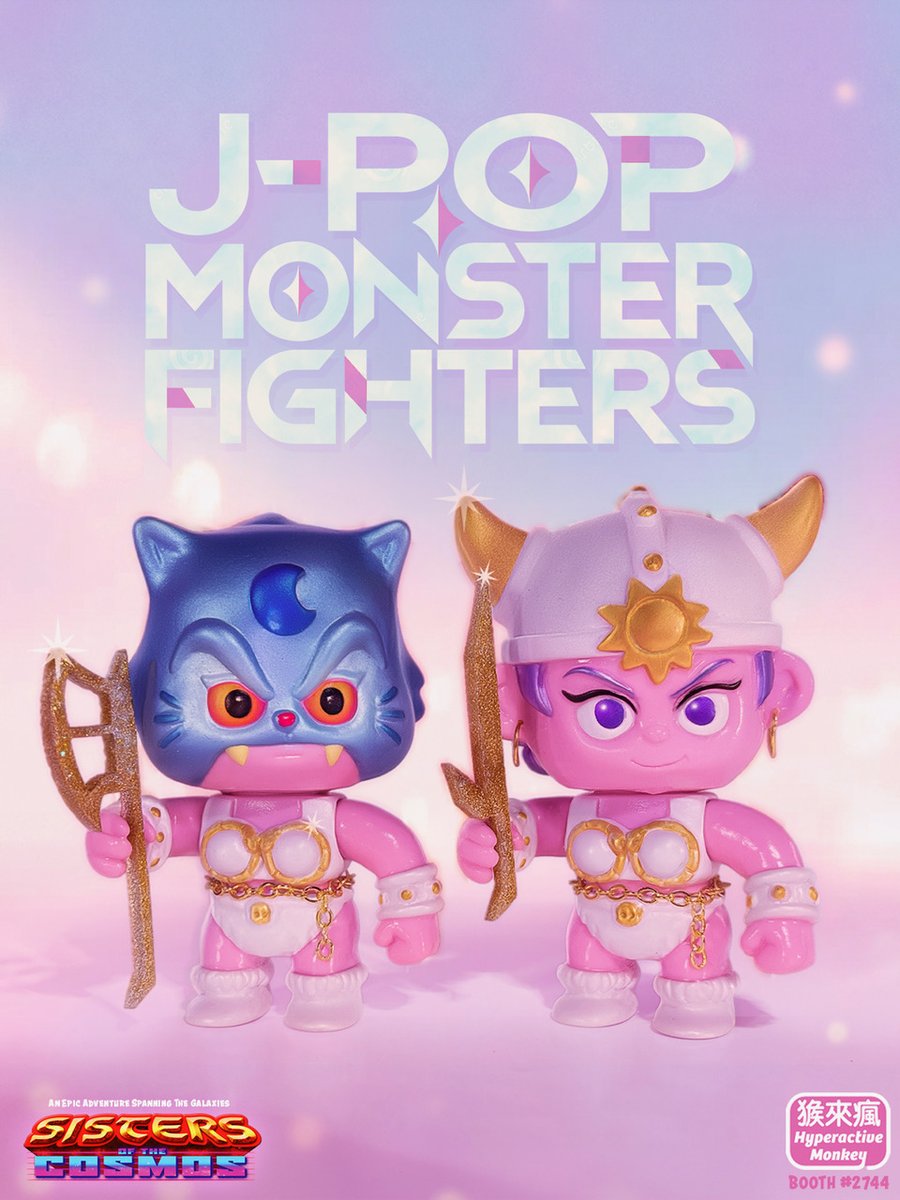 The galaxy's newest idol heroes are here in @jromonkey Hyperactive