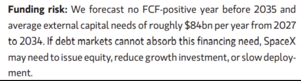 RealJimChanos's tweet photo. I know we are only halfway through the year, but I feel it will be hard to top this comment from one of the obligatory buy recommendations on $SPCX issued by one of the underwriters this week. It is truly glorious. https://t.co/TK3f8woHmb