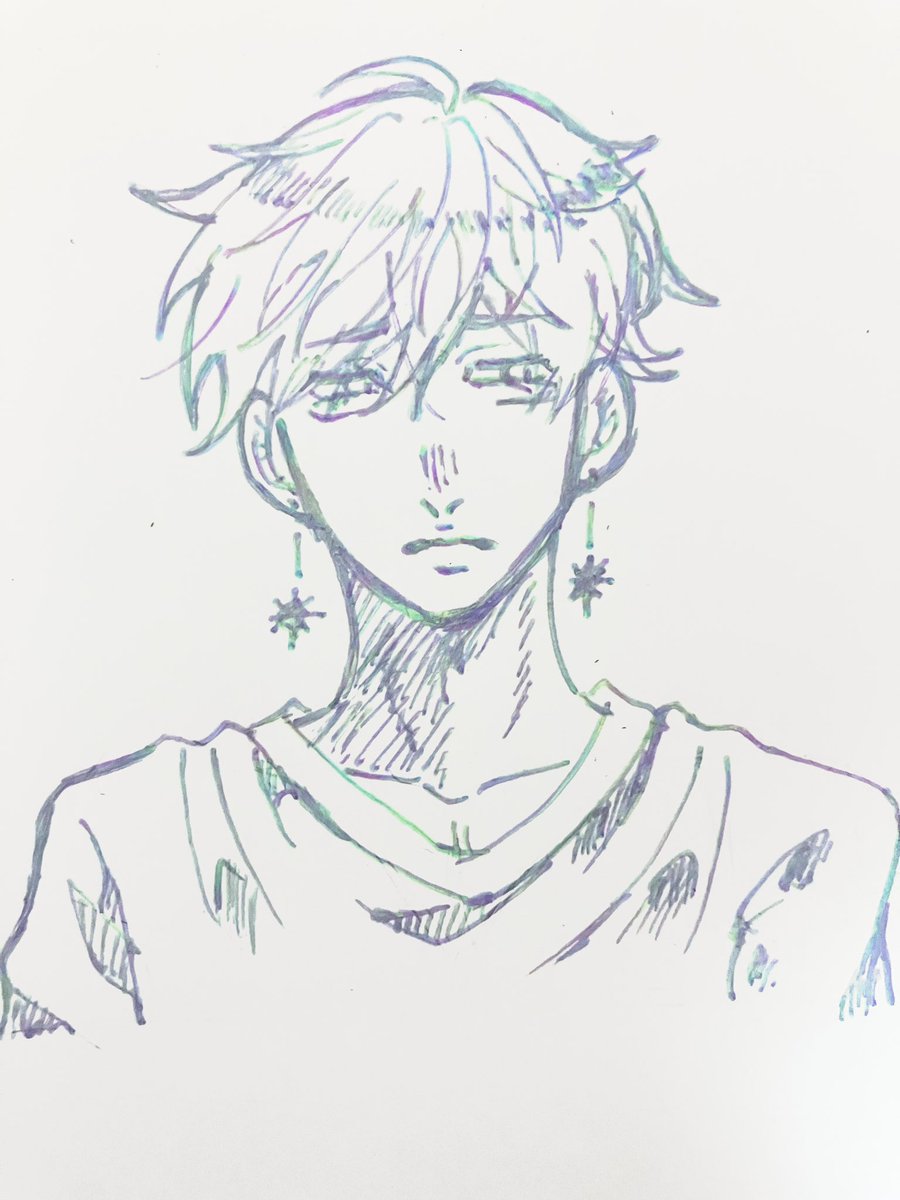 ranu_33's tweet photo. このペン好きだ！！！
 #イラスト https://t.co/U1SVnYaQQ3