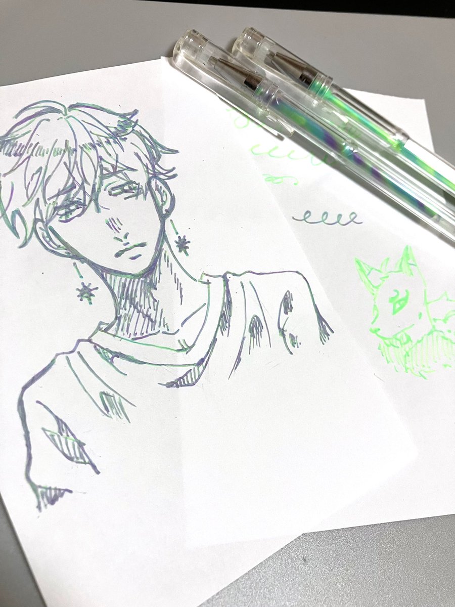ranu_33's tweet photo. このペン好きだ！！！
 #イラスト https://t.co/U1SVnYaQQ3