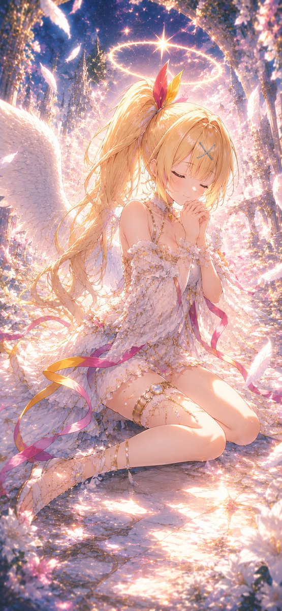 yanagine2525's tweet photo. #にじさんじ #AIイラスト #イラスト #ファンアート
#星川サラ #サラ星図
#ヤンナリ #Nari_Art
#ペトラグリン #PetraArt
#天使 #幻想的 #animeart #AIart https://t.co/j5kEpJJmzh