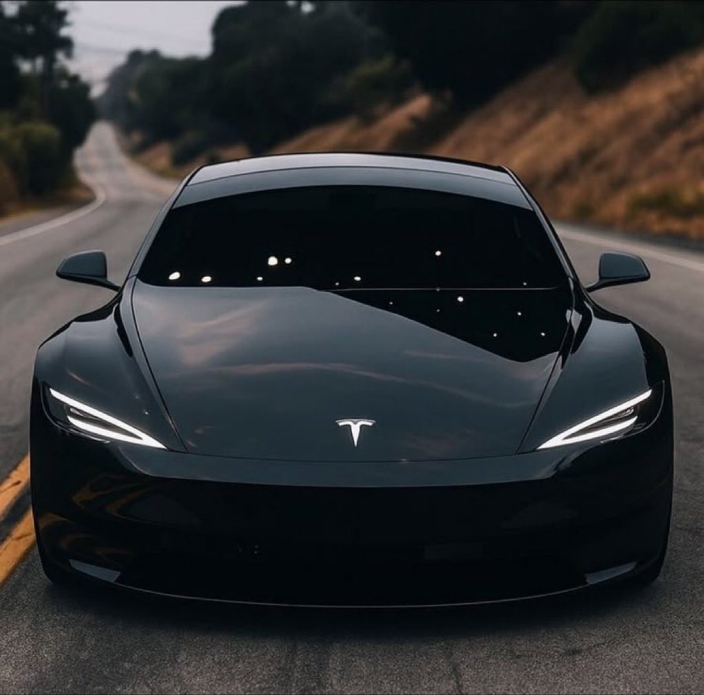 S1Musk's tweet photo. If Elon Musk handed you the keys to this Tesla... would you want to drive ? https://t.co/TxgyR2fLml
