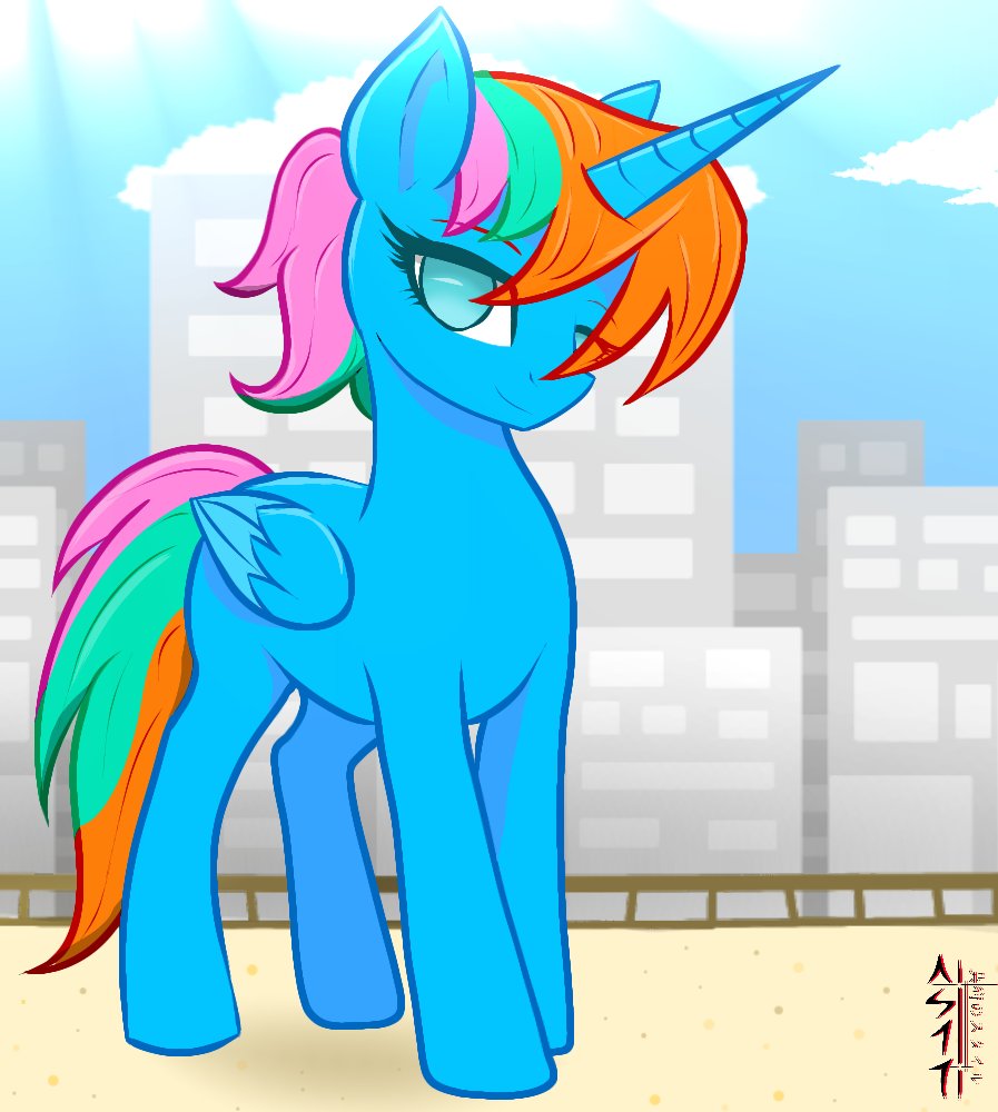 AndrewStyler17's tweet photo. I drew an MLP OC of a friend from Taiwan, and I'm actually pretty happy with how it turned out ¯\_(ツ)_/¯
#mlp #mlpoc #oc #mlpfandom #digitalart https://t.co/yLFmDzVP3o