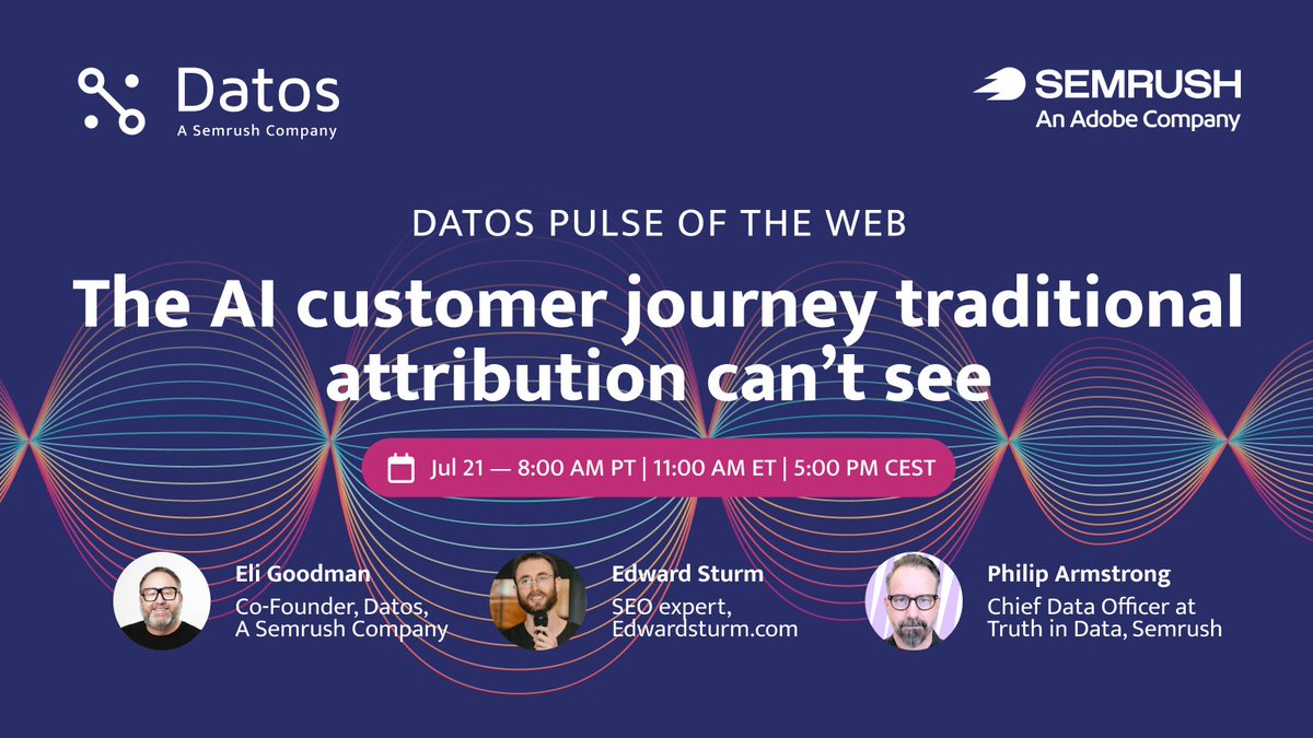 Datos, A Semrush Company tweet media
