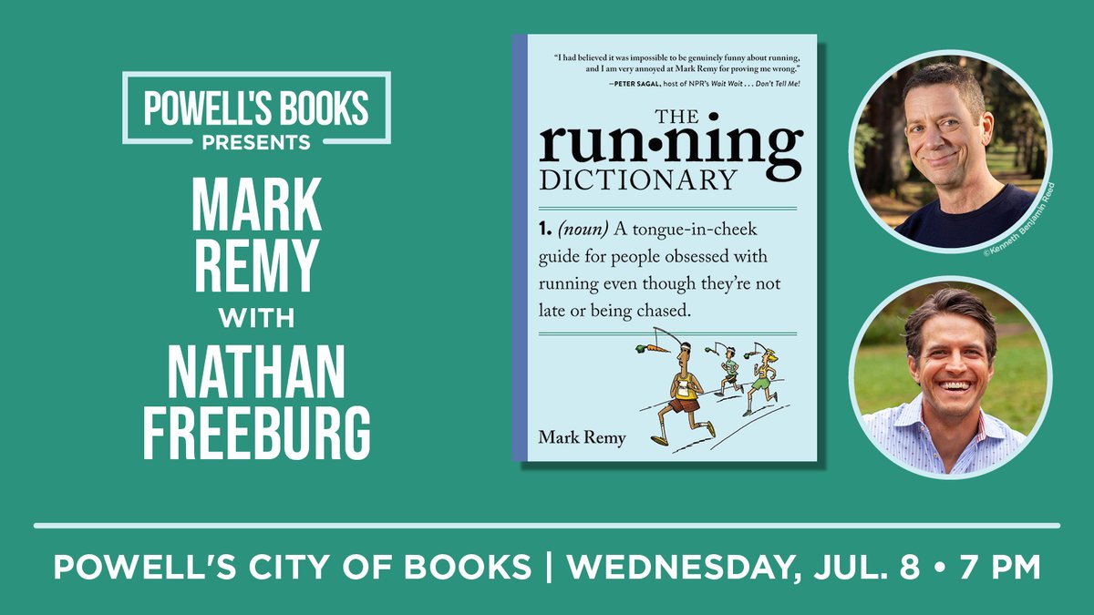 Powells's tweet photo. Event tonight! Mark Remy in Conversation With Nathan Freeburg at Powell's Burnside at 7pm. More info: https://t.co/qMHzis7m6P

#portlandevents #authorevent #powellsevents #powellsbooks https://t.co/iNXVm3Kijq