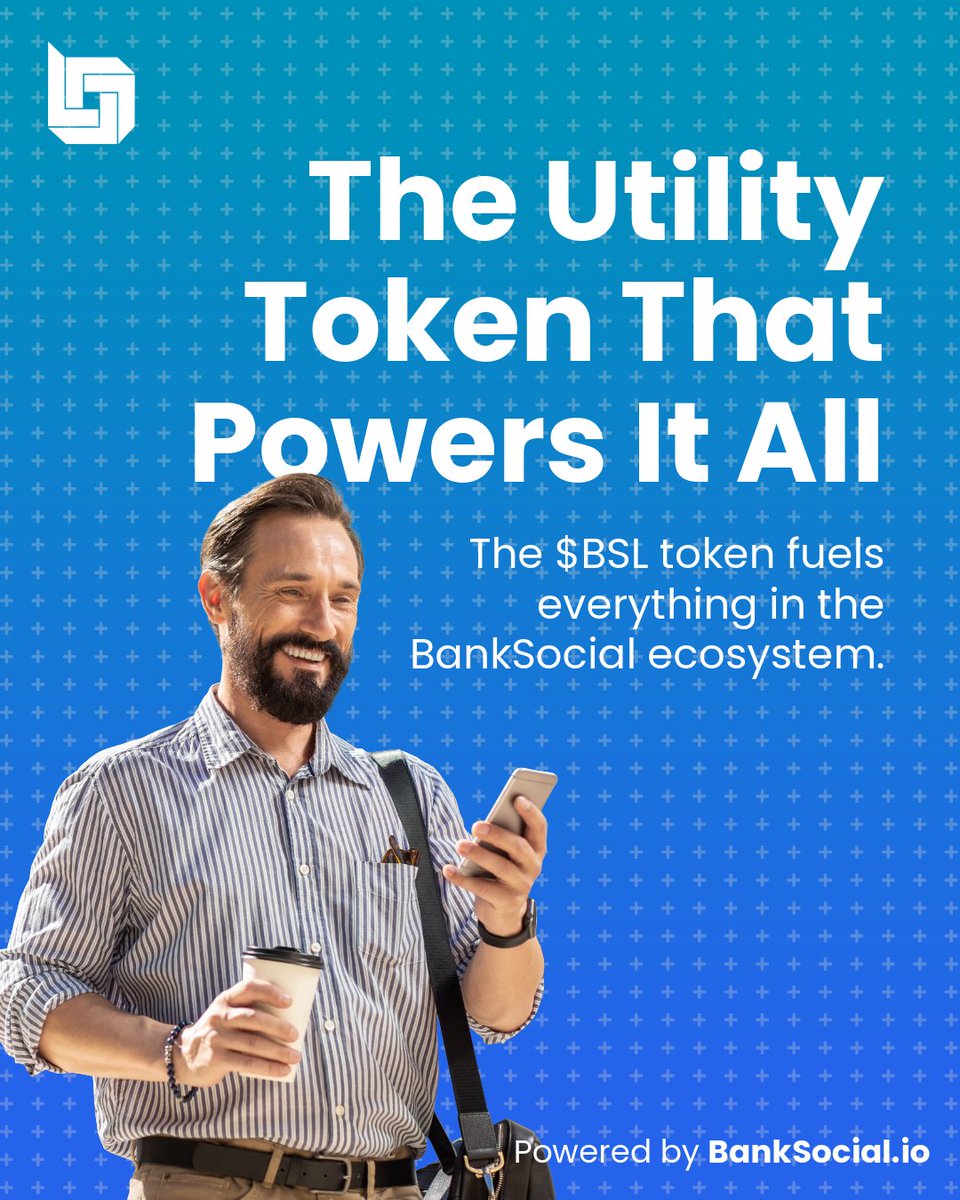 BANKSOCIALio's tweet photo. $BSL grows one institutional deployment at a time.

No viral mechanics. No speculative narrative. Just infrastructure expanding inside regulated financial institutions.

That is the token thesis worth understanding. 

#BankSocial #BSL #CryptoUtility #InstitutionalFinance https://t.co/TL9lyd31Ax