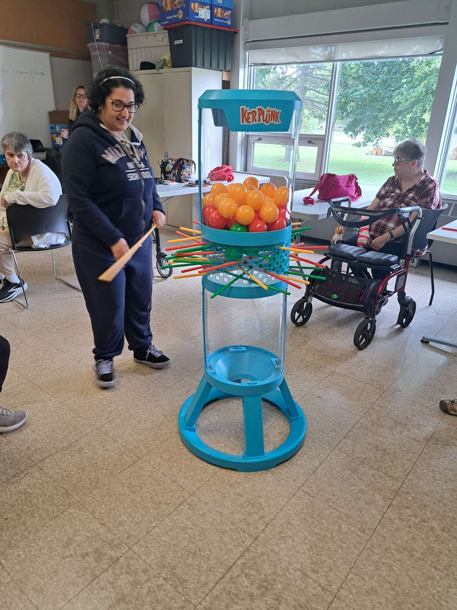 CLHamilton_'s tweet photo. We're always up to something fun! Winona spent the afternoon putting together their new Kerplunk game—and they couldn't wait to give it a try! 🎉
#HelpingBuildGreatLives #InclusionMatters #DisabilityInclusion #DevelopmentalDisabilities https://t.co/y2RBqWL8La