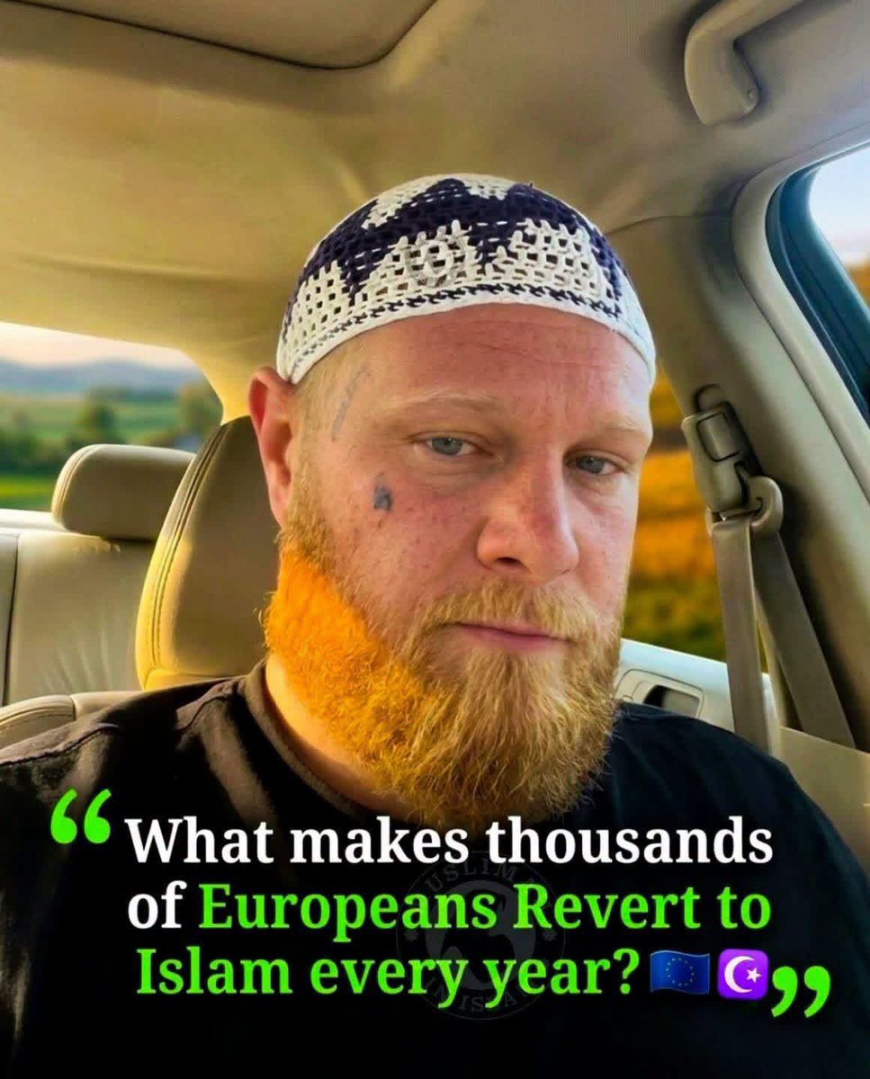 Emelia8z0's tweet photo. What Is Drawing So Many Europeans to Islam? ☪️
Across Europe, thousands of people embrace Islam every year. They come from diverse countries, cultures, professions, and backgrounds. Some are students, some are academics, some are artists, and others are professionals. Some had prior religious beliefs, while others identified as non-religious.

This raises an important question: What is attracting so many Europeans to Islam?

For many converts, the answer is rooted in conviction rather than pressure or compulsion. After reading the Qur'an, studying the life of the Prophet Muhammad ﷺ, and comparing different beliefs, many find answers to questions they have pondered for years.

People are drawn to Islam for several reasons:

❤️ The belief in One God without partners.
❤️The clarity and consistency of Islamic monotheism.
❤️ A direct relationship with the Creator, free from intermediaries.
❤️ The preservation of the Qur'an.
❤️The discipline of the five daily prayers.
❤️ Strong family values.
❤️ A sense of purpose and accountability.
❤️A global brotherhood and sisterhood that transcends race and nationality.

Of course, each person's journey is unique. Not everyone who studies Islam becomes a Muslim, but every sincere seeker deserves the opportunity to explore its teachings for themselves.

As stated in the Qur'an:
«"There shall be no compulsion in religion. Truth stands clear from falsehood." (Qur'an 2:256)»

Islam encourages people to reflect, ask questions, and seek the truth sincerely. Perhaps this is why, despite misconceptions and negative stereotypes, many continue to embrace Islam every year.

Guidance belongs to Allah alone. May Allah guide those who are sincerely searching for the truth, keep those who are upon Islam steadfast, and increase us all in knowledge, wisdom, and good character.
Ameen. 

The greatest journey is not across continents; it is the journey from doubt to certainty, and from creation to the Creator.