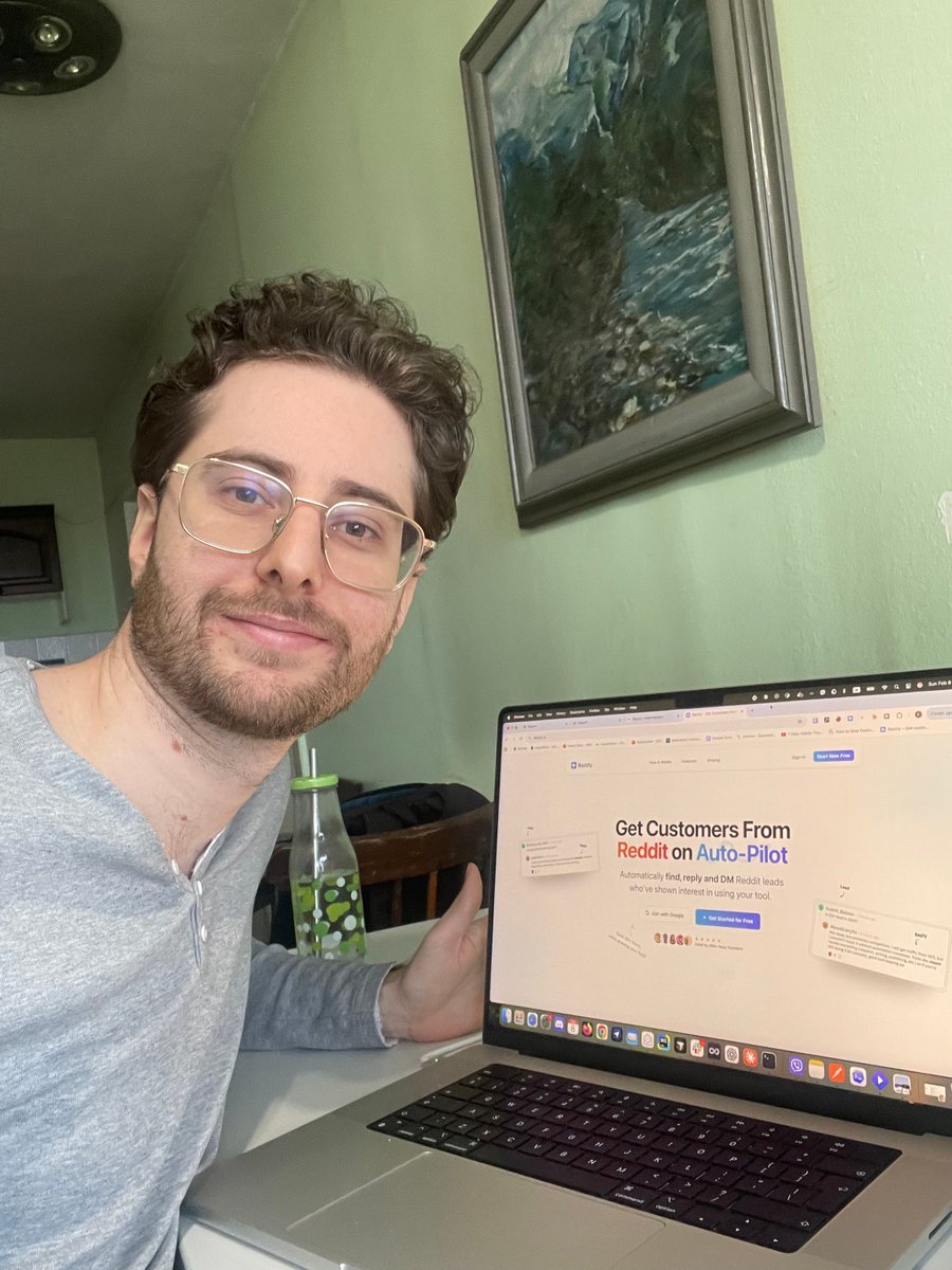 FilipPanoski's tweet photo. I had one of the best jobs you could ask for:

software dev, fully remote, great pay.

And I walked away from it to build my own thing.

From the outside that looks reckless. For the first year it felt reckless too:
$0 MRR, savings shrinking, no proof I was right.

Here's what the good job couldn't give me: the chance to own the outcome. Good or bad, I was fully in control.

Bazzly's at $5K MRR today. But even at $0, I knew I couldn't go back to wondering "what if."

Some trades aren't about the money. They're about who you become.