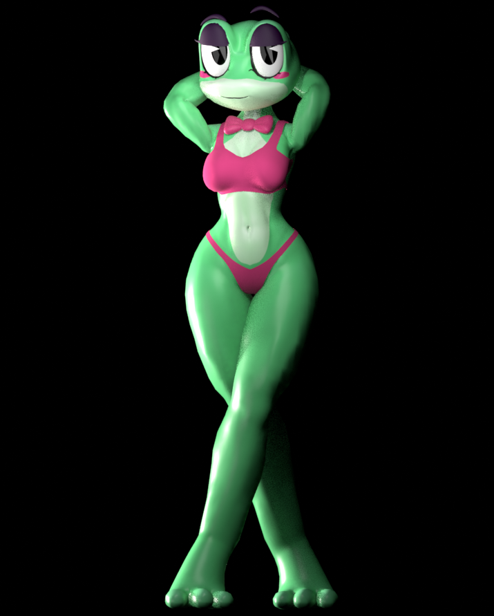 Endo261's tweet photo. Some silly Blender stuff I did using @MerothIsHere's awesome Ribbit model using some online poses as refs just for fun
Thanks for making the most peak free-to-use models!
#TheAmazingDigitalCircus #TheAmazingDigitalCircusribbit #TADC #Frog #Blender #fanart https://t.co/KN1GKBRiWu