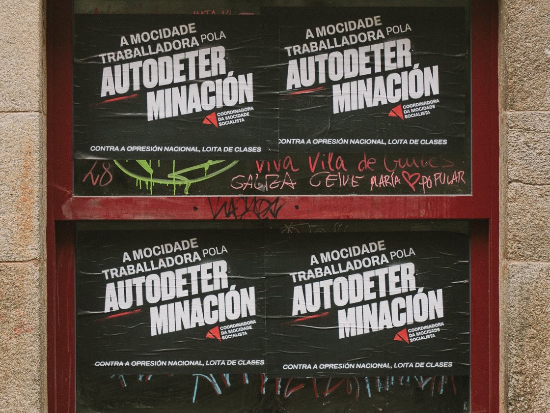 CMS_Compostela's tweet photo. 24/25X | Seguimos preparándonos para as Xornadas Socialistas pola Autodeterminación. Vémonos en menos de 20 días no parque de Belvís!

Contra a opresión nacional, loita de clases revolucionaria🚩 https://t.co/sRuEGBR5AF