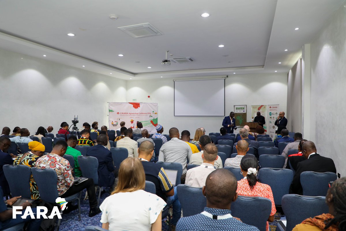 FARAinfo's tweet photo. #ICYMI: July 1-3 2026 in Accra, Ghana

The #CIRAWA Agroecology Conference 2026 brought together experts from across Africa &amp; Europe to advance agroecology &amp; nature-based solutions for resilient food systems.

Read the highlights from the conference 🔗 https://t.co/eKLtwJmxbS https://t.co/kAFuOGV2DD