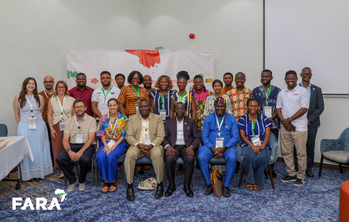 FARAinfo's tweet photo. #ICYMI: July 1-3 2026 in Accra, Ghana

The #CIRAWA Agroecology Conference 2026 brought together experts from across Africa &amp; Europe to advance agroecology &amp; nature-based solutions for resilient food systems.

Read the highlights from the conference 🔗 https://t.co/eKLtwJmxbS https://t.co/kAFuOGV2DD