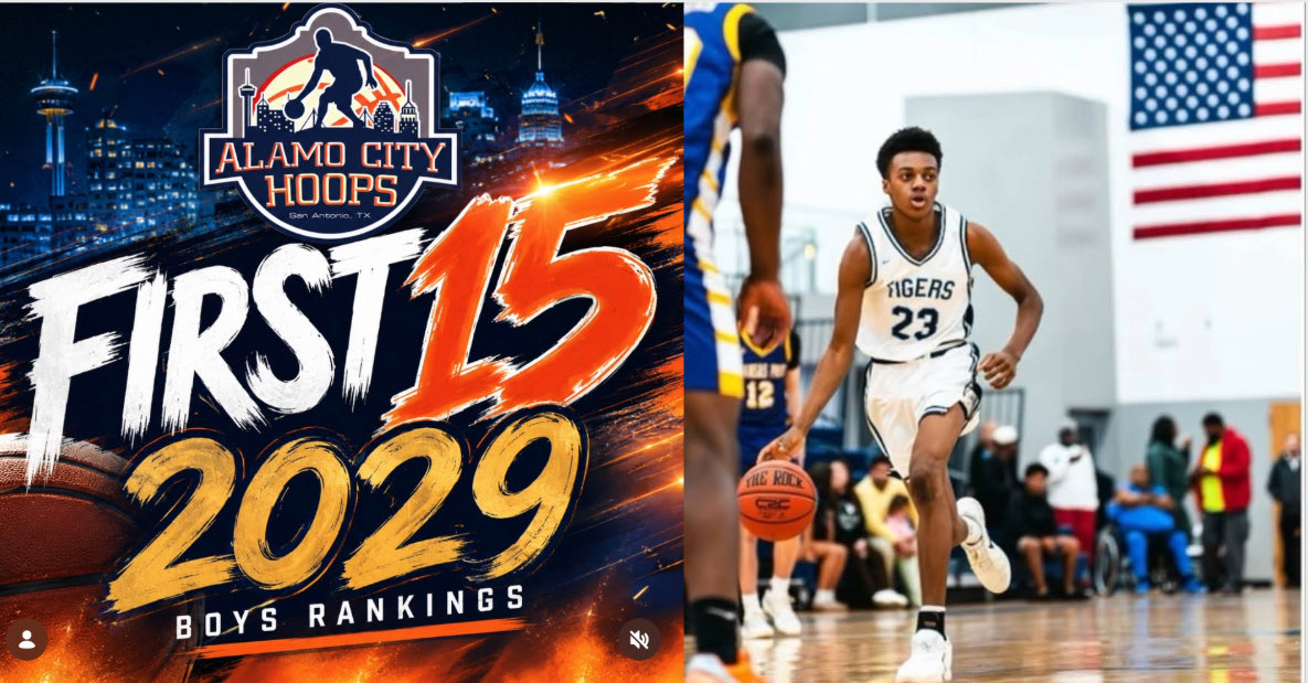 pdbcaleb's tweet photo. Honored to be ranked #15 in the  Alamo City Hoops Class of 2029 Rankings, recognizing the top Class of 2029 prospects across the Texas Tri-Regions:

South Texas | Central Texas | West Texas | Texas Panhandle

The work continues. 📈🏀

6’3” Combo Guard
Corpus Christi Carroll HS https://t.co/4sR4sCNUMH