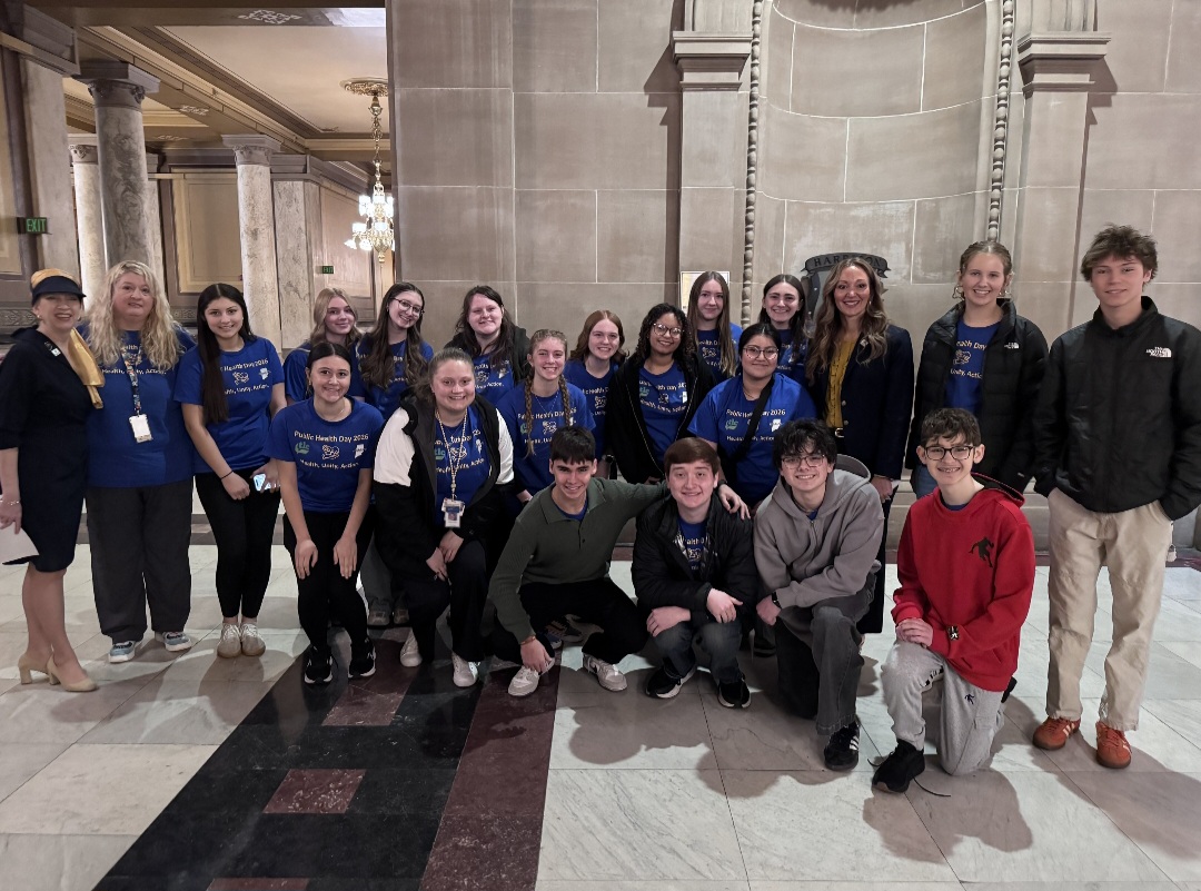 HopeSquads's tweet photo. During the school year, Lawrenceburg Hope Squad Members traveled to the Indiana State House for Public Health Day, where they learned more about the policies, systems, and leaders that shape both physical and mental health in their communities.

Experiences like these remind us that student voices matter—and that's why we're excited to launch a new Advocacy Toolkit as part of our recent product update! 💫

Designed to help students and Advisors turn passion into action, this guide provides practical ways for engaging with school leaders, community stakeholders, and government officials.

 Check it out in the portal today!
 
#HopeSquad #PeerSupport #MentalHealthAwareness #SuicidePrevention #HopeInAction #ShareTheHope #TogetherWeThrive