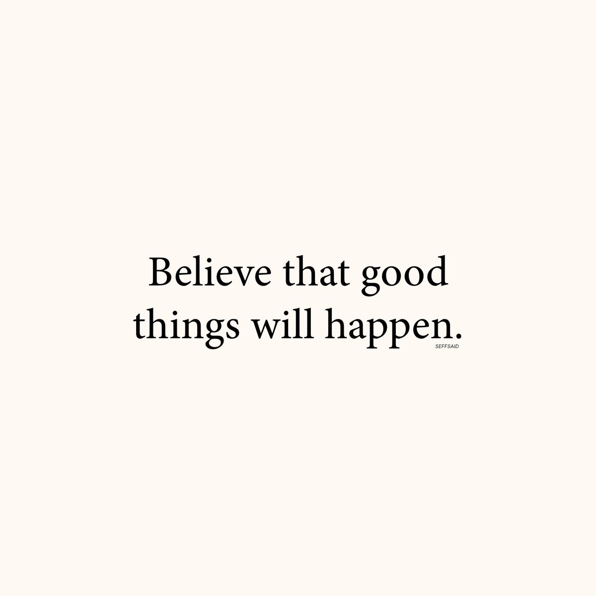 SeffSaid's tweet photo. Believe it... https://t.co/sdJnjLW378