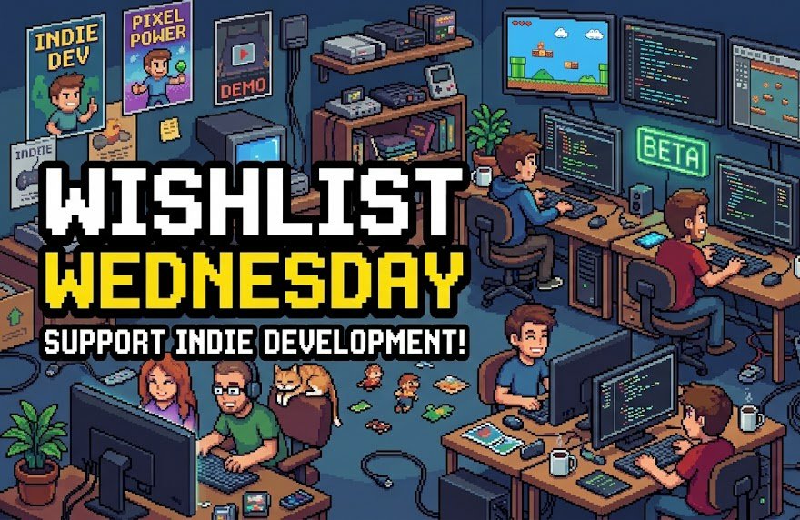 Aereotalpa314's tweet photo. 🎮 #WishlistWednesday is here!

What's the one thing that makes your #indiegame stand out? 👀

Drop below:
🎯 Your game's unique hook
📸 A screenshot or gameplay clip
🔗 Steam page, https://t.co/NNjOI8ZWZR, or socials

#IndieDev #GameDev #IndieGames #SoloDev #Steam #PCGaming https://t.co/0EAvmMZiMI