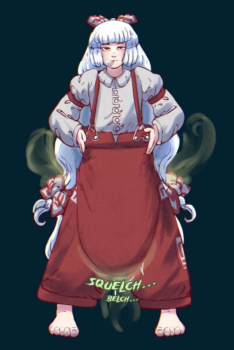 NebulaAxolotl's tweet photo. The Eternally Diapered Immortal, Fujiwara no Mokou.

Smoking and diapers are so hot together

#diaperart #abdlart #abdl https://t.co/oGbhL3XBf6