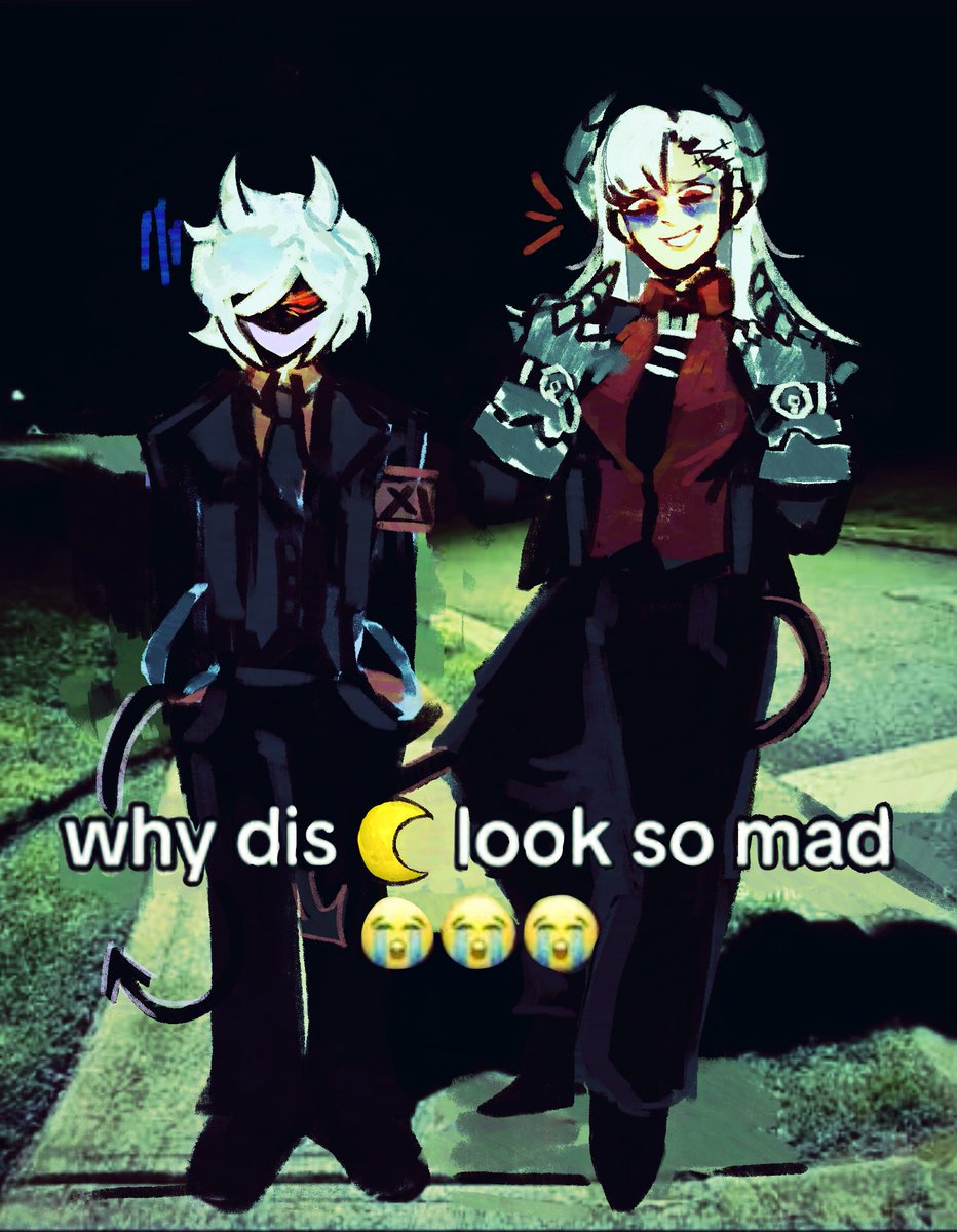 TomboyAch40's tweet photo. Thanks Crimson 🙂‍↕️
Miss Faceless and Miss Unbreakable 
#Helltaker https://t.co/3JQLbWJPtu