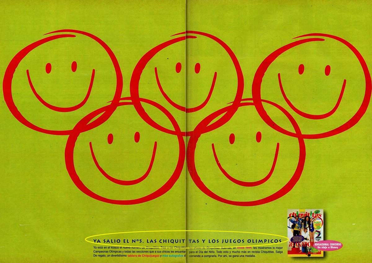 resistearchivo's tweet photo. Chiquititas y los juegos olímpicos Atlanta 96.
El crossover que nadie pidió.
#Julio1996 #Hace30años https://t.co/Pdf7IagCBp