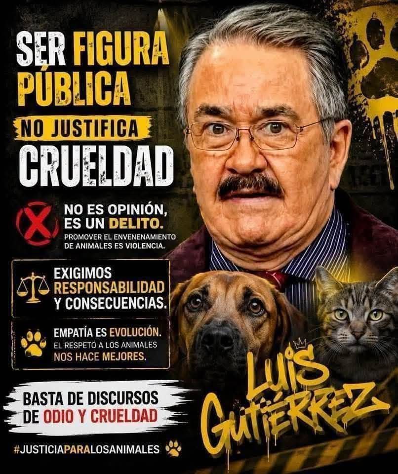 adrianadm's tweet photo. @tiopedritosola El que no te gusten los animales NO TE DA DERECHO A PROMOVER QUE LOS ENVENEN, ESO ESTA PENADO, DEBERÌAN PROCESARTE https://t.co/xgFZ8Gmf75