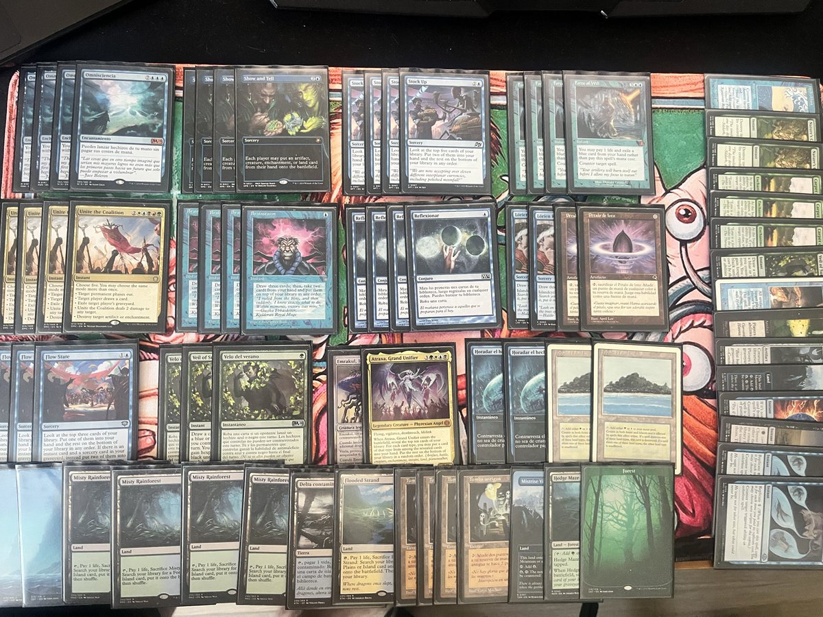 NaHaSa's tweet photo. Top11 de 129 jugadores en @impactreturns1 con Omnitell

BYE
2-1 Boros Energy
2-1 UW Phelia
1-2 UR Delver
2-1 Lands
2-1 Lands 🎥
0–2 Vrommsday
2-1 Boros Energy https://t.co/KrpN4FxlwS