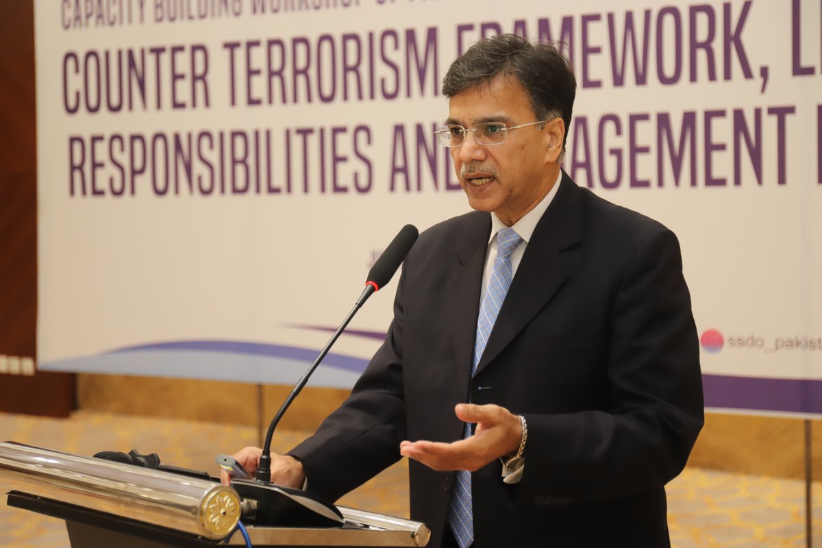 SSDOPakistan's tweet photo. Meaningful discussions, expert insights, and collaborative learning marked Day 2 of the 𝐂𝐚𝐩𝐚𝐜𝐢𝐭𝐲 𝐁𝐮𝐢𝐥𝐝𝐢𝐧𝐠 𝐖𝐨𝐫𝐤𝐬𝐡𝐨𝐩 𝐨𝐟 𝐏𝐚𝐫𝐥𝐢𝐚𝐦𝐞𝐧𝐭𝐚𝐫𝐢𝐚𝐧𝐬 𝐨𝐟 𝐊𝐡𝐲𝐛𝐞𝐫 𝐏𝐚𝐤𝐡𝐭𝐮𝐧𝐤𝐡𝐰𝐚 𝐨𝐧 𝐂𝐨𝐮𝐧𝐭𝐞𝐫 𝐓𝐞𝐫𝐫𝐨𝐫𝐢𝐬𝐦 𝐅𝐫𝐚𝐦𝐞𝐰𝐨𝐫𝐤, 𝐋𝐞𝐠𝐢𝐬𝐥𝐚𝐭𝐢𝐯𝐞 𝐑𝐞𝐬𝐩𝐨𝐧𝐬𝐢𝐛𝐢𝐥𝐢𝐭𝐢𝐞𝐬, 𝐚𝐧𝐝 𝐄𝐧𝐠𝐚𝐠𝐞𝐦𝐞𝐧𝐭 𝐏𝐫𝐚𝐜𝐭𝐢𝐜𝐞𝐬.
The workshop continued to empower parliamentarians with enhanced understanding of counter-terrorism policies, legislative responsibilities, and effective engagement strategies to strengthen peace, security, and resilience across communities. Together, we move towards informed policymaking and a safer, more prosperous future for all.
(1/3)
#CounterTerrorism #KhyberPakhtunkhwa #Parliamentarians #CapacityBuilding #LegislativeLeadership #PeaceAndSecurity #PolicyMaking #Governance #RuleOfLaw #DemocraticGovernance #PublicPolicy #Leadership #Pakistan #SSDO #SDG16 #PeaceJusticeAndStrongInstitutions #CommunityResilience #StrongerTogether #LeadershipForChange
