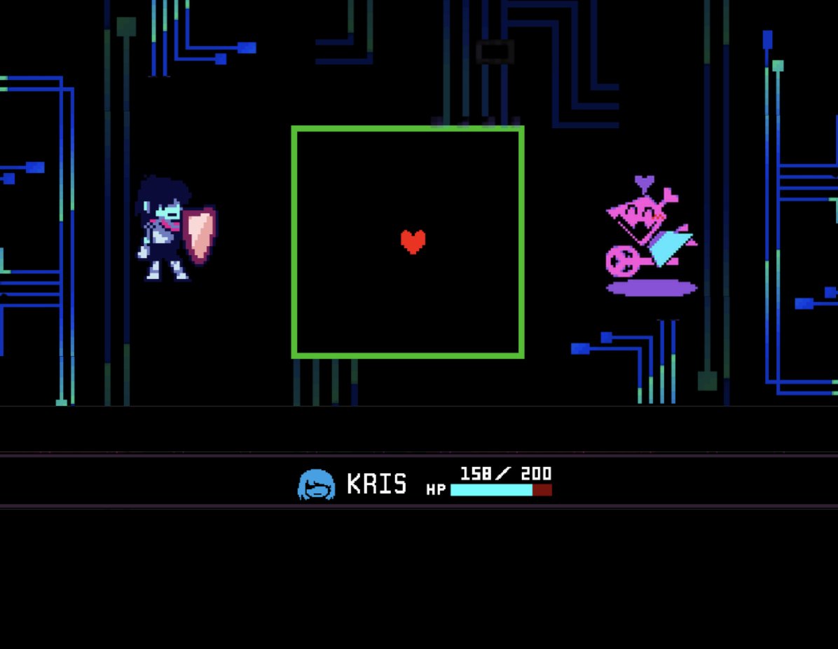 FNFFAN737's tweet photo. What if each chapter had a new Battle Background? 
#DELTARUNE https://t.co/U5yOwlTJ7m