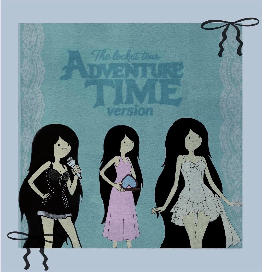 healthyhabiit's tweet photo. The locket tour, adventure time version !! https://t.co/N1GbYAG5SH