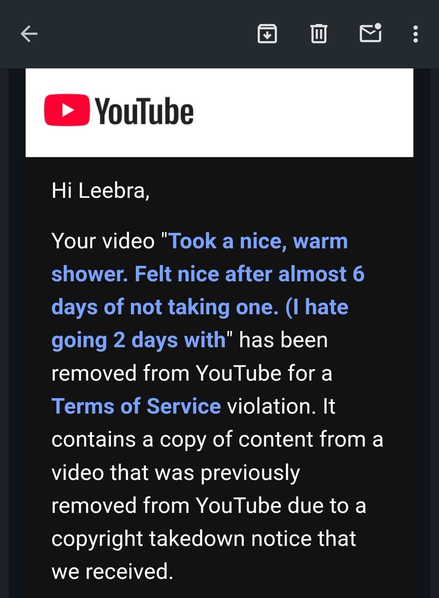LeebraYT's tweet photo. @TeamYouTube My community post got taken down for no reason. And the reasoning for it makes no sense. There is no content from any video in the community post and is impossible for that to even happen. Can you fix this? https://t.co/HOsoOXgVg4