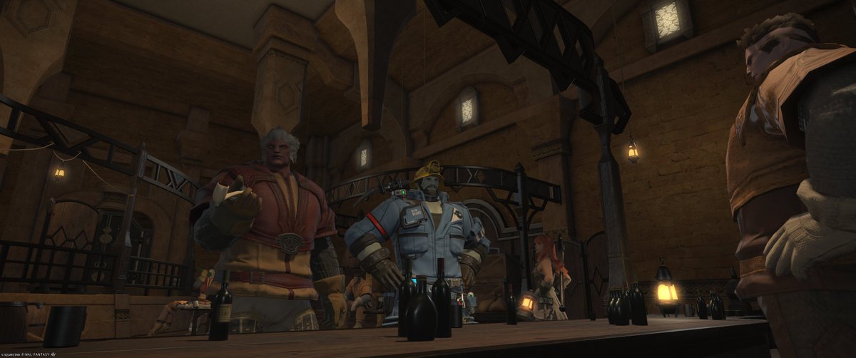 Syamored's tweet photo. #FF14
コツコツとギャザクラのレベル上げをしてようやっと全部カンスト！
これで気兼ねなしにいろいろ作れるぞー！
そんなわけでちょっとミラプリして採掘師ギルドで記念撮影 https://t.co/HIgCLimin2