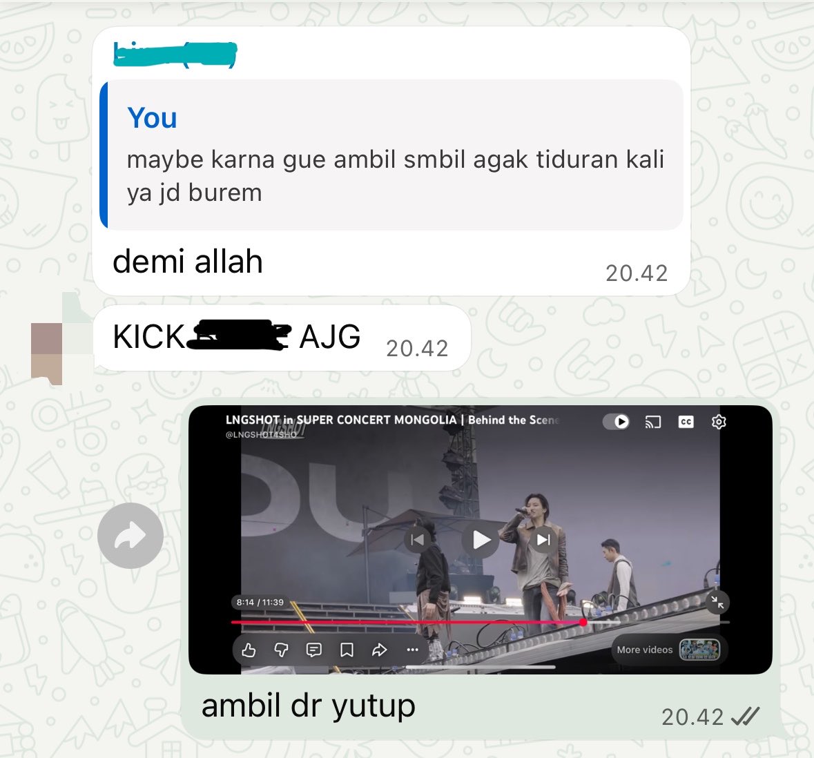 ohyoulic's tweet photo. temen gue lagi pada pamer fancam…. apa salahnya gue ikutan nimbrung pamer fancam technologia….? https://t.co/szajuFsFgD