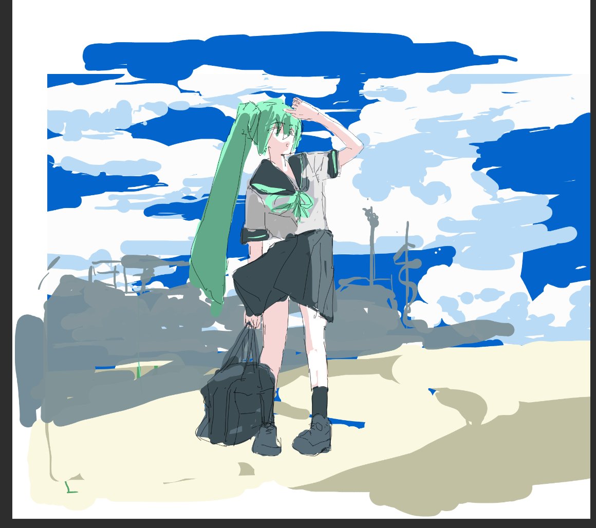 nikuman0079's tweet photo. #rkgk #miku #初音未来 https://t.co/GR4KPcV2be