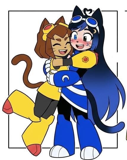 RomyXUniverse's tweet photo. I think they're a good team, what do you think?
.
.
.
.
#Gameoverse #Gameoversekit #Gameoverseoc https://t.co/uXwYdeZFrB
