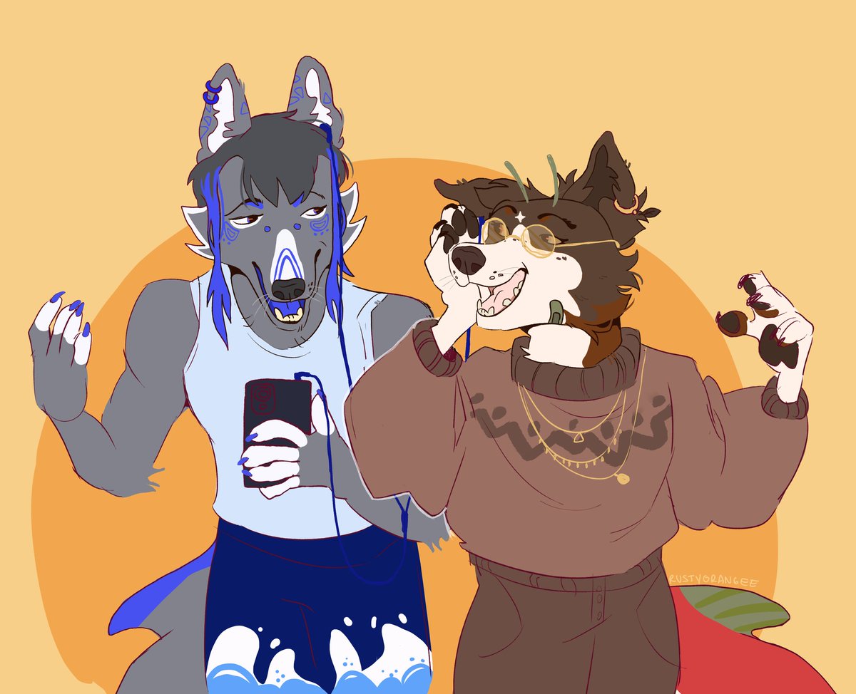 RustyOrangee's tweet photo. art fight revenge! https://t.co/8oBwH7PBna
