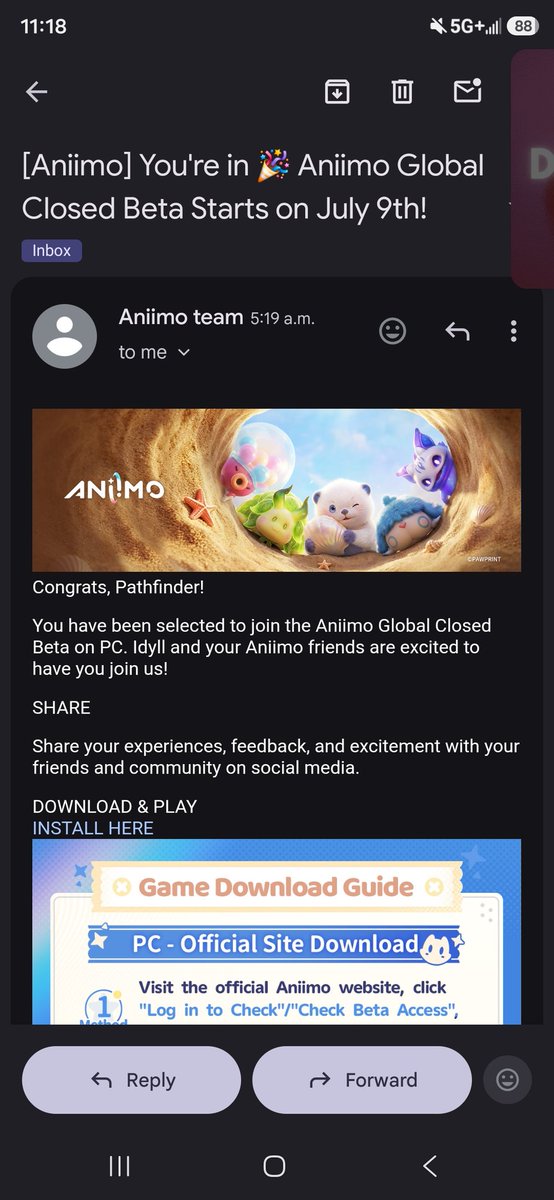 Nebula_0329's tweet photo. @Aniimo_EN I can't believe it!! Thank you so much @Aniimo_EN! I've applied to all the previous betas and never got in, but it never discouraged me from applying this time! 🥰 https://t.co/LVpvtOu7zO