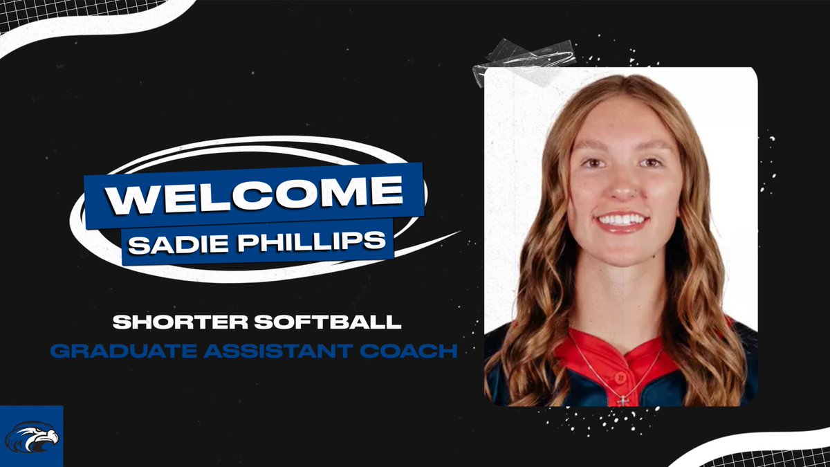 SUHawksSoftball's tweet photo. We are thrilled to add Sadie Phillips to our staff as our next Graduate Assistant Coach! Welcome to The Hill, Sadie! https://t.co/t13MPvfh5D